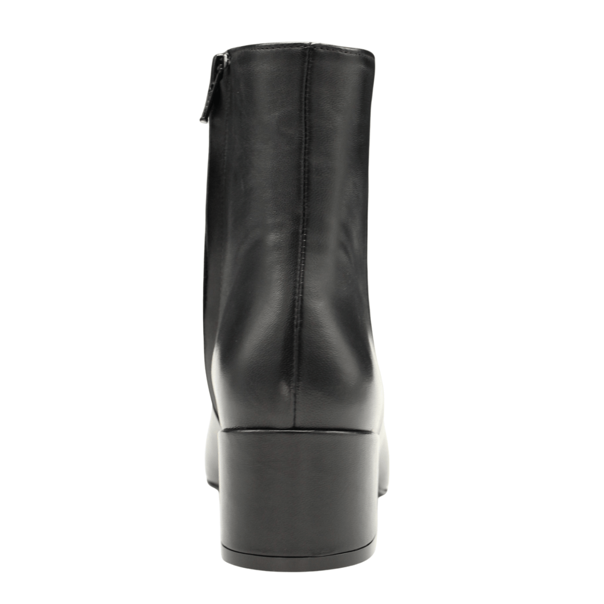 Mividia Fran Heeled Bootie, black leather – view 6