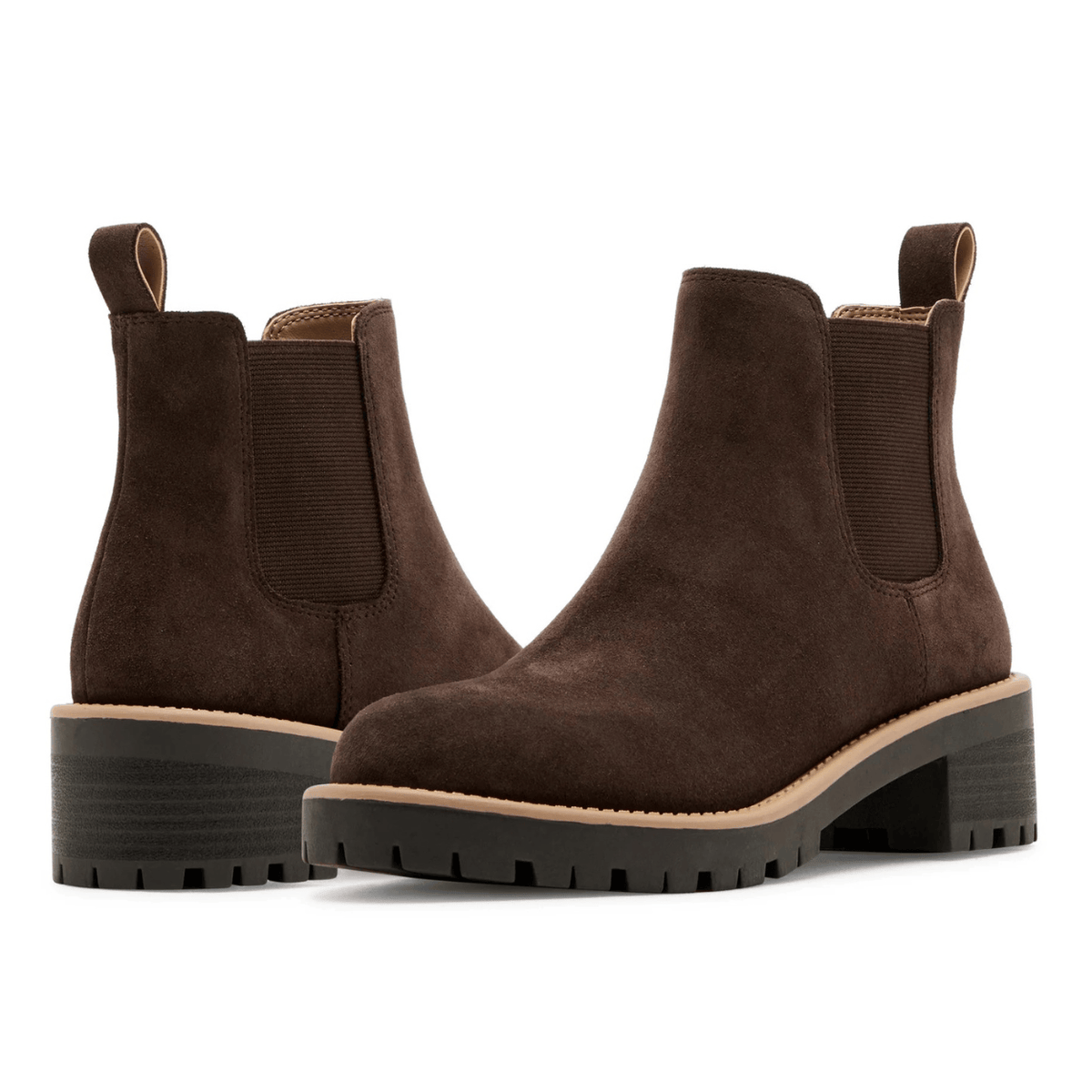 Blondo Mayes Chelsea Boot, java suede – view 10