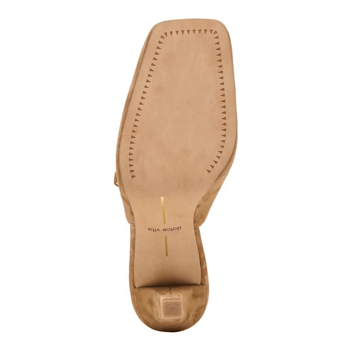 light brown suede