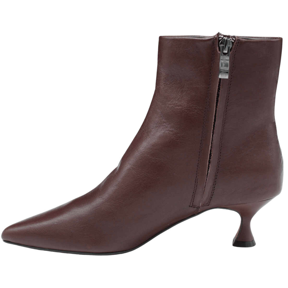 Inuovo Patrice Heeled Bootie, brown calf – view 10