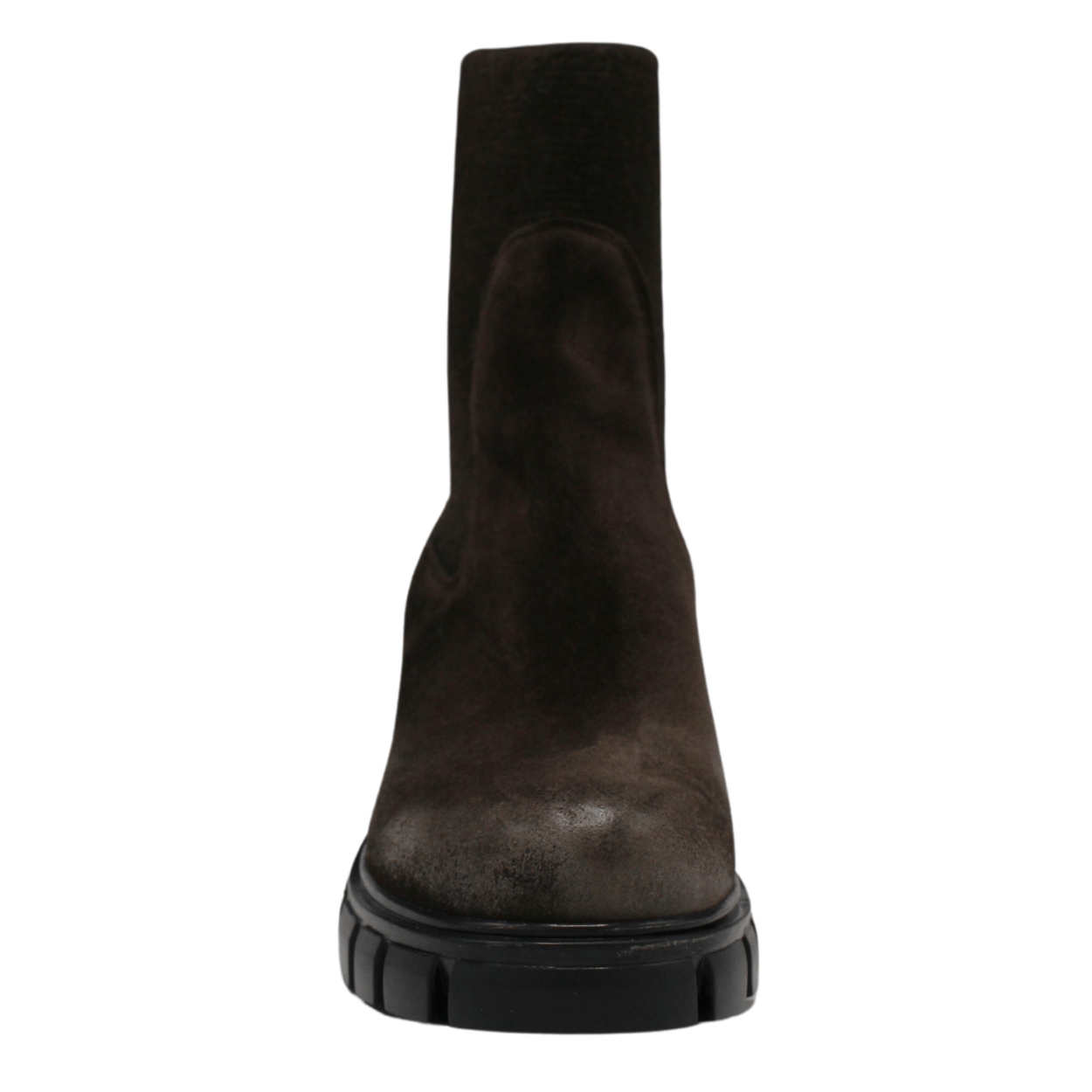 brown suede