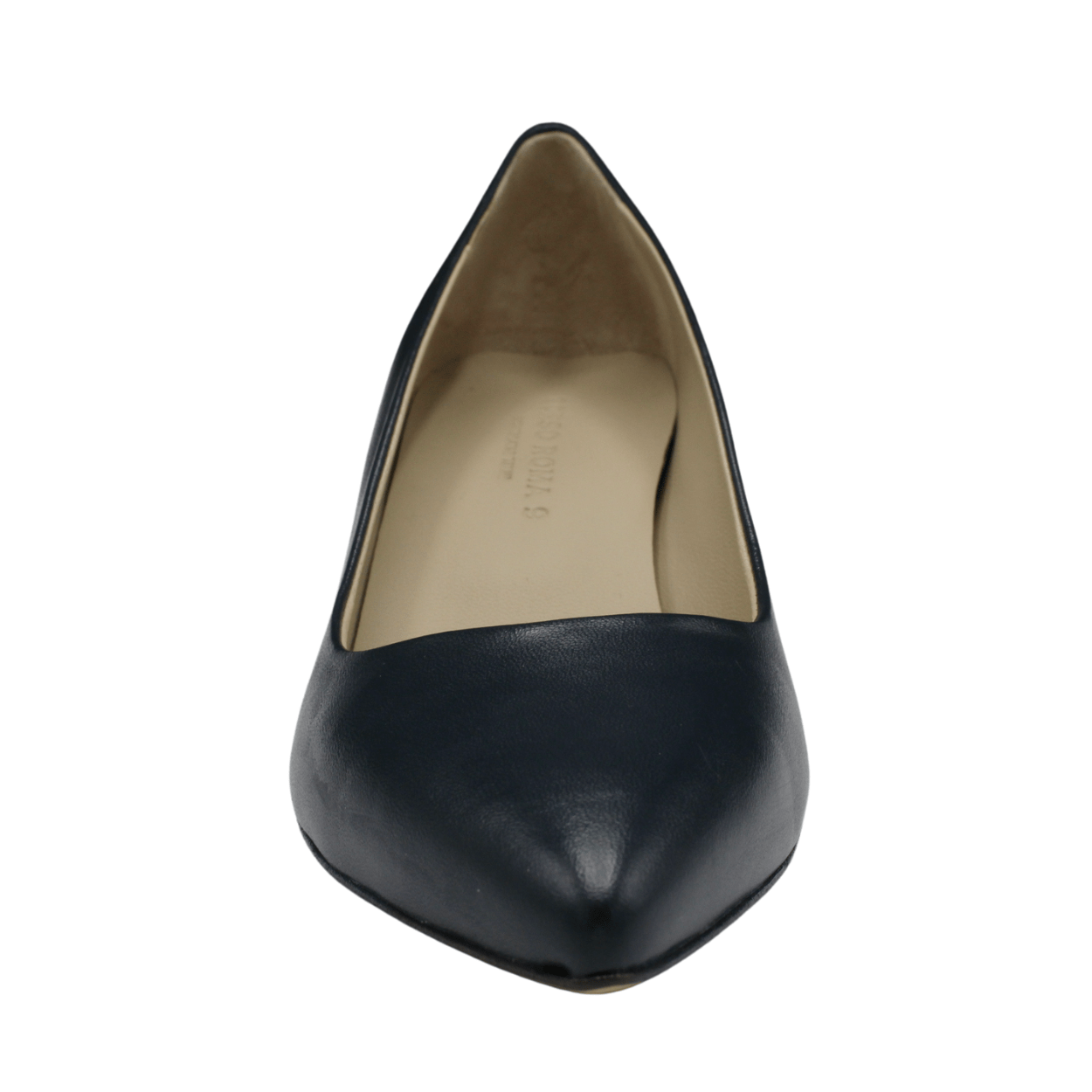 Navy Leather