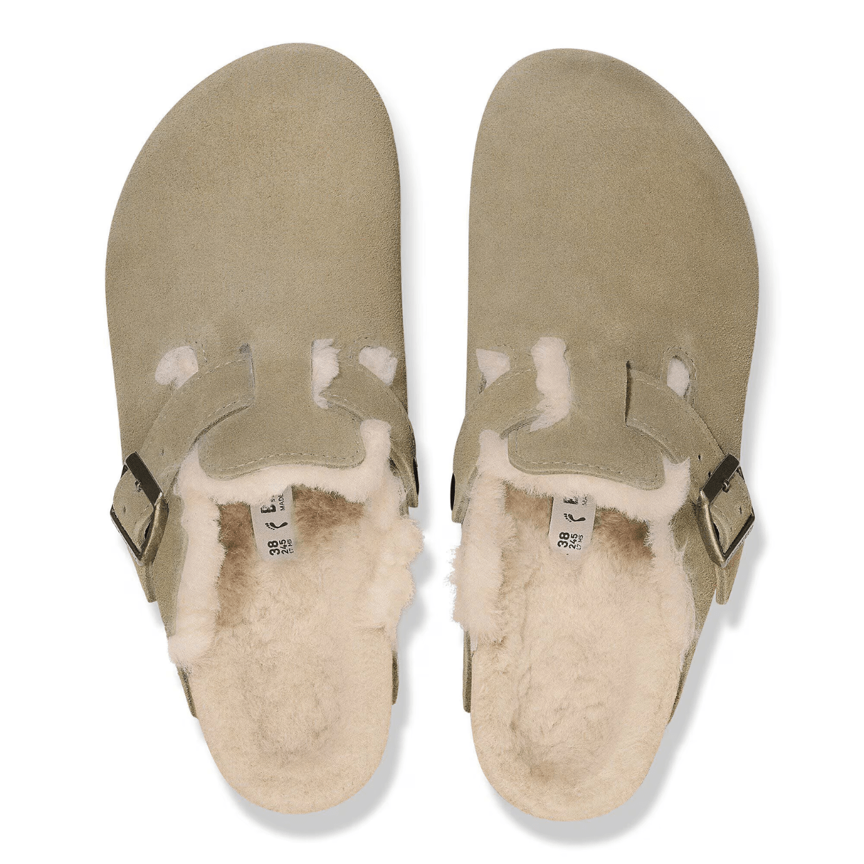 taupe suede