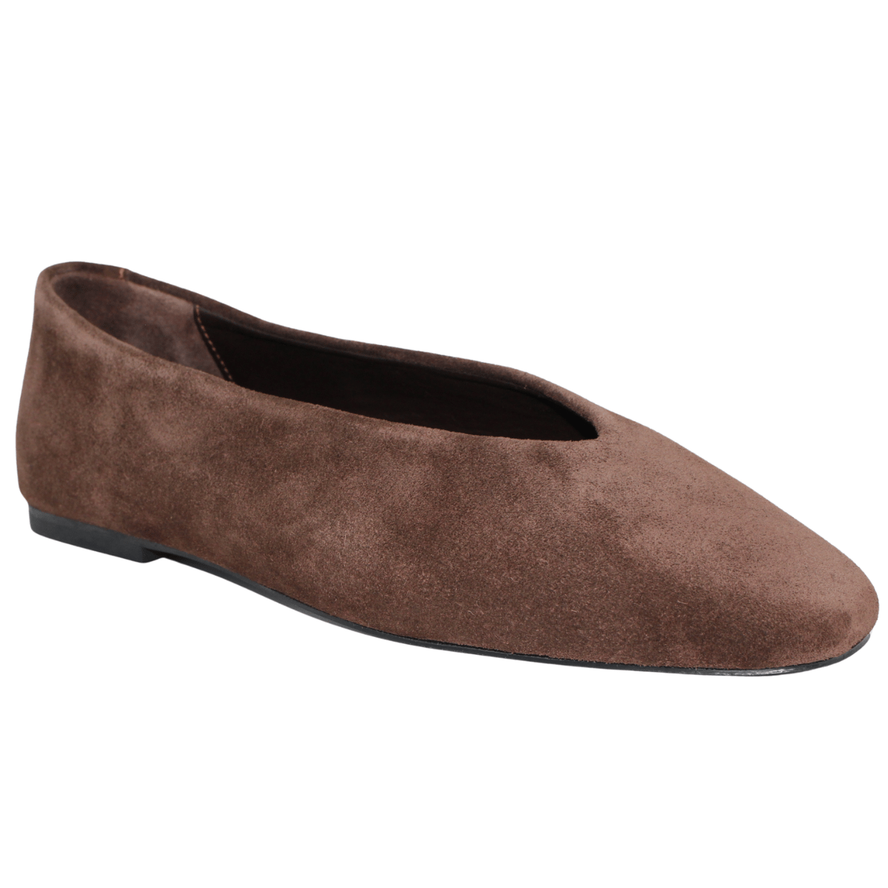 brown suede