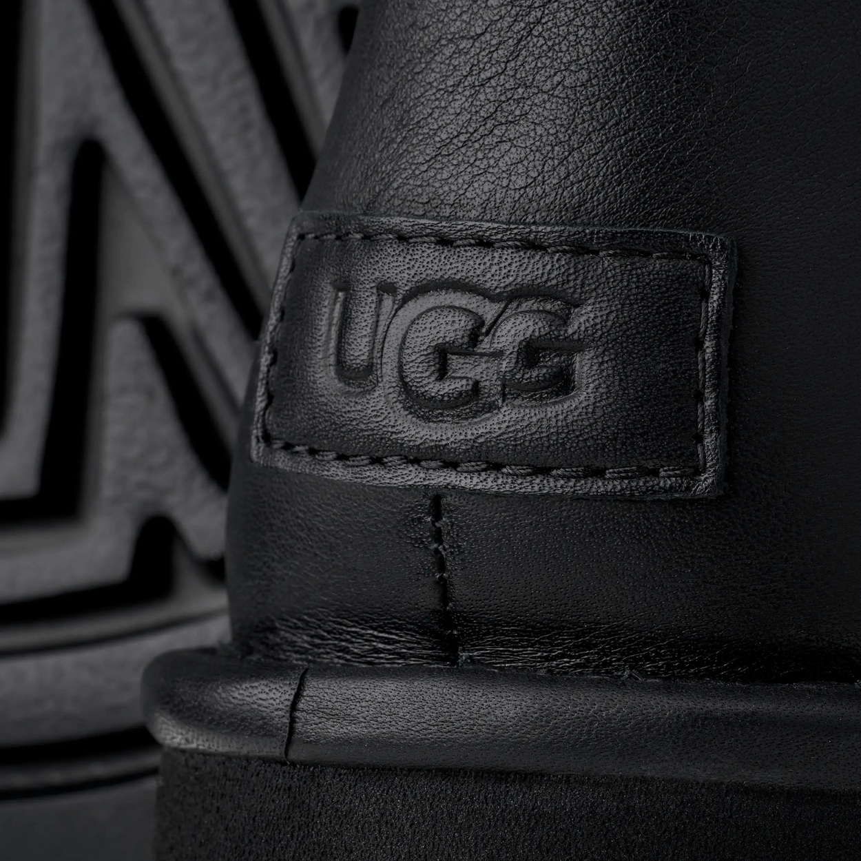 black leather