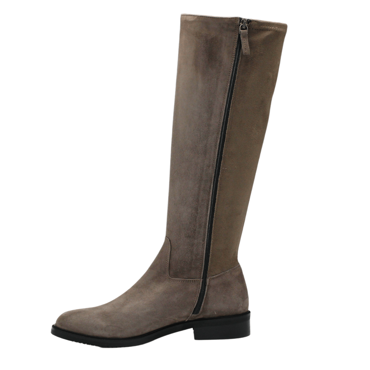 taupe suede