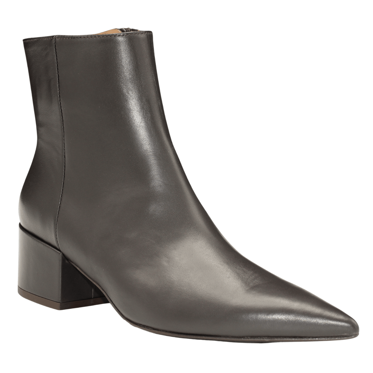 Mividia Fran Heeled Bootie, brown leather – view 7