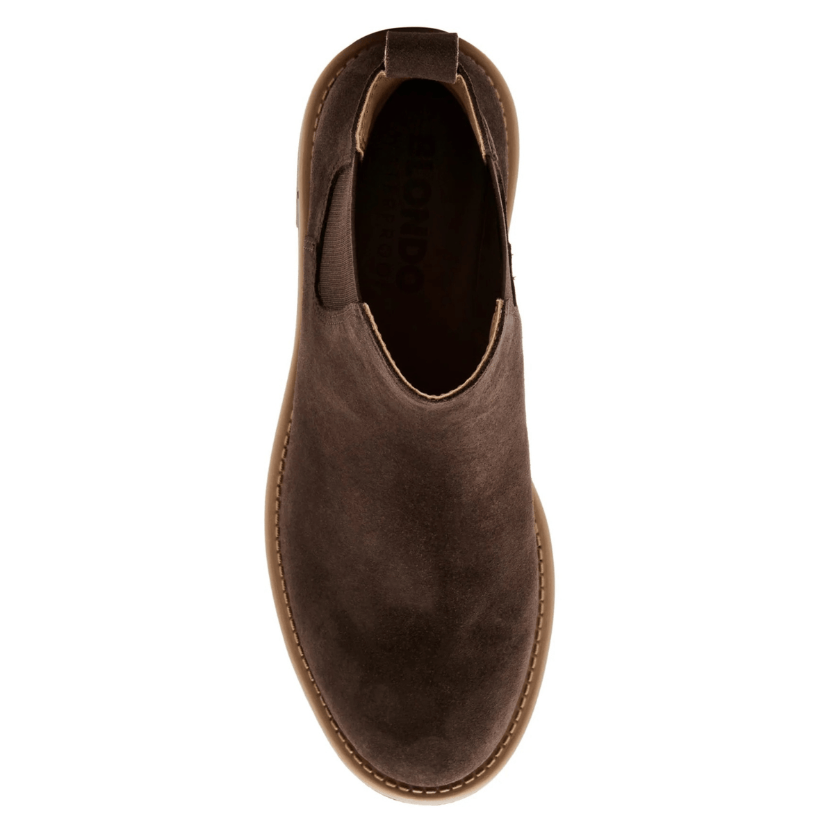 Blondo Mayes Chelsea Boot, java suede – view 12