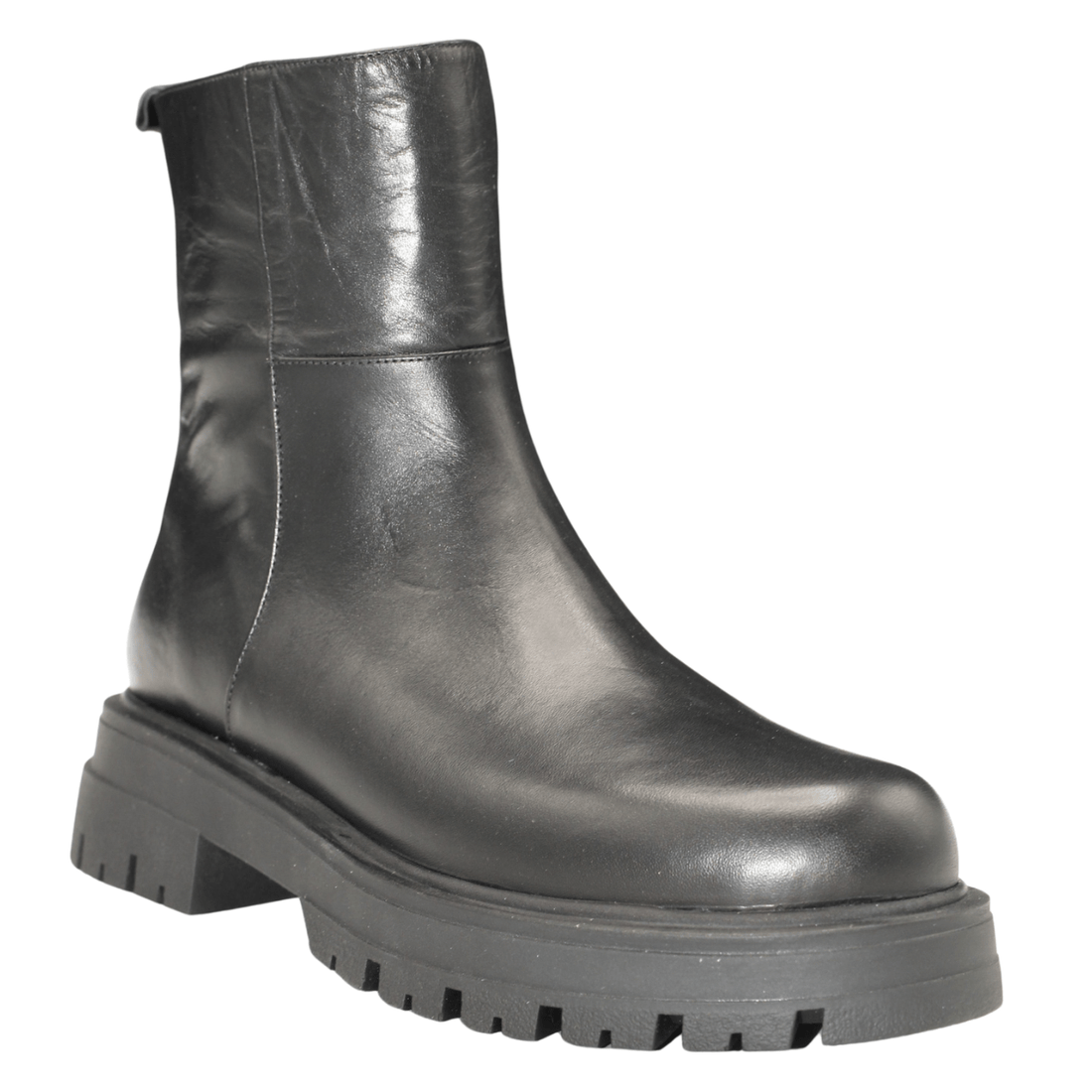 Axel Temper Bootie, Black Calf – alternate view