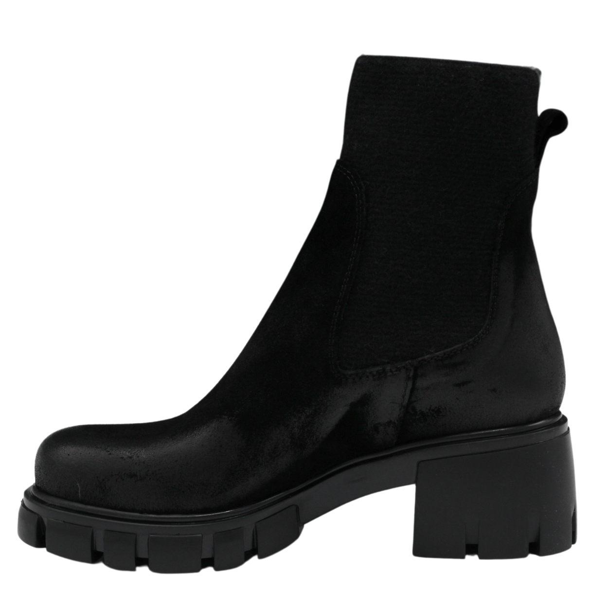 black suede