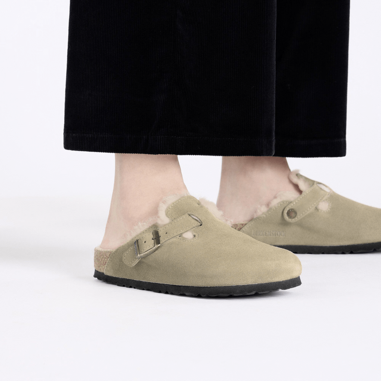 taupe suede