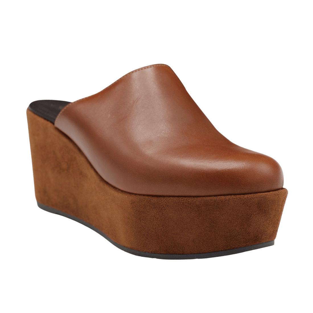 Cordani Jules Platform Mule, castagna – alternate view