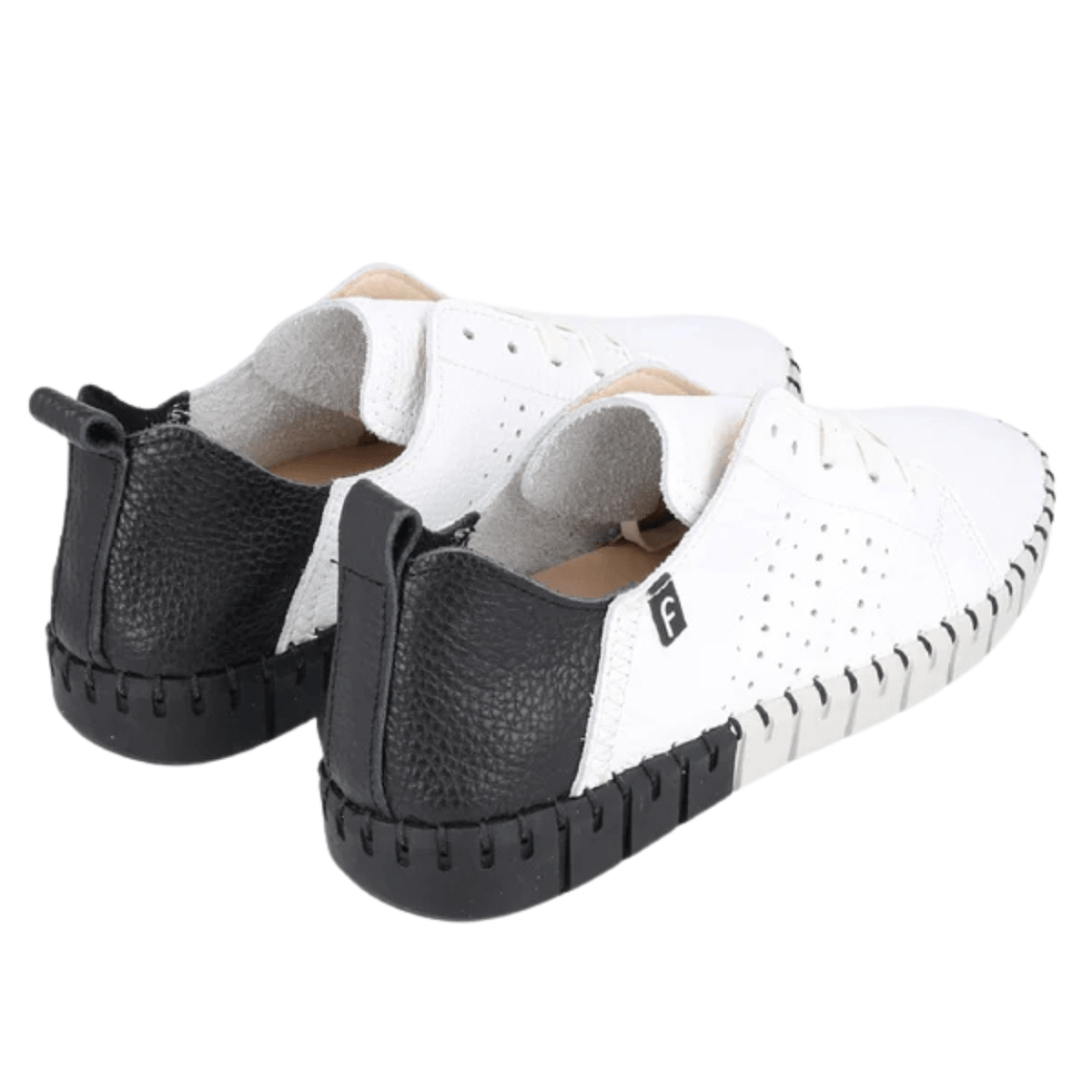 Fabiolas Sadie Sneaker, White/Black – view 23