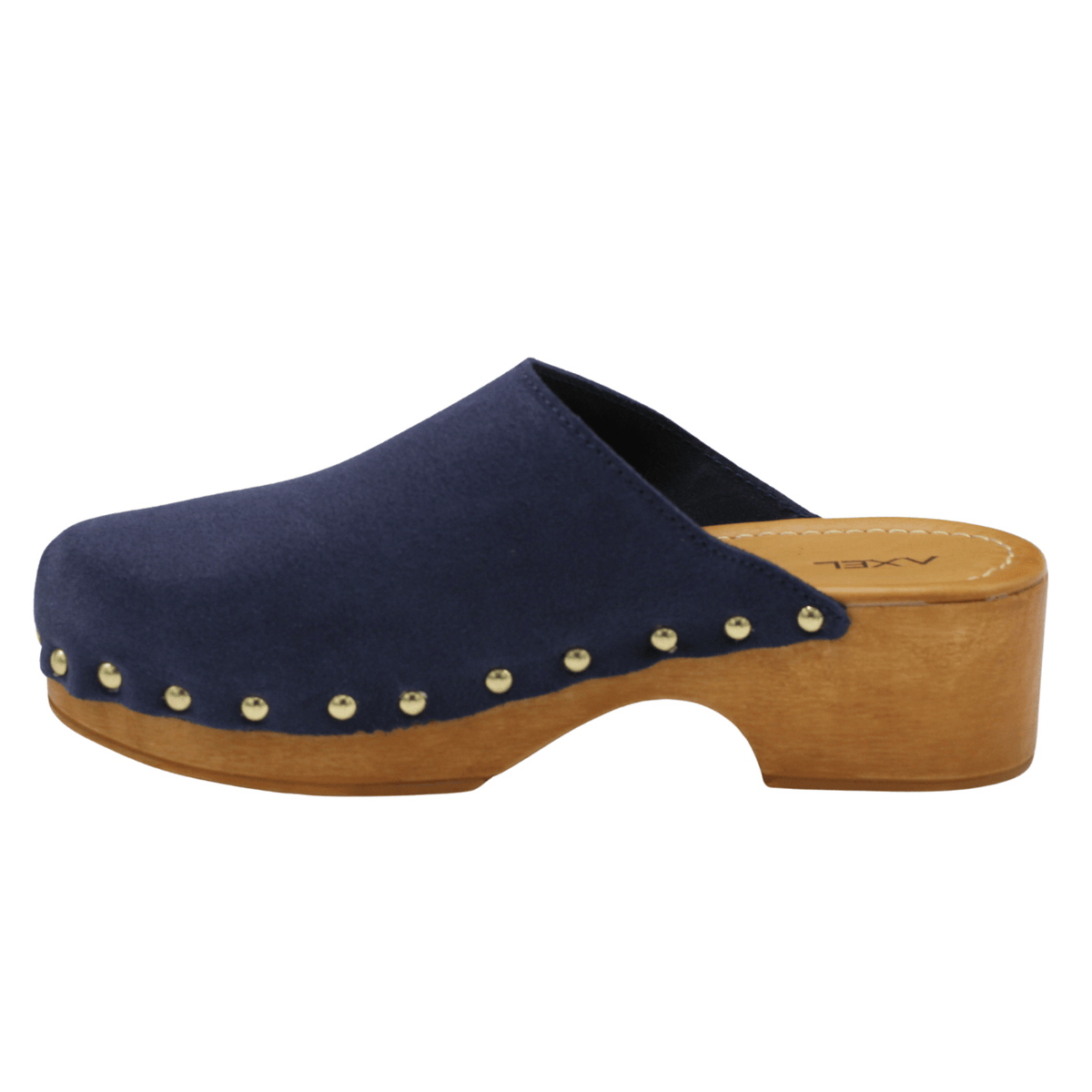 Axel Leslie Clog, navy suede – view 10