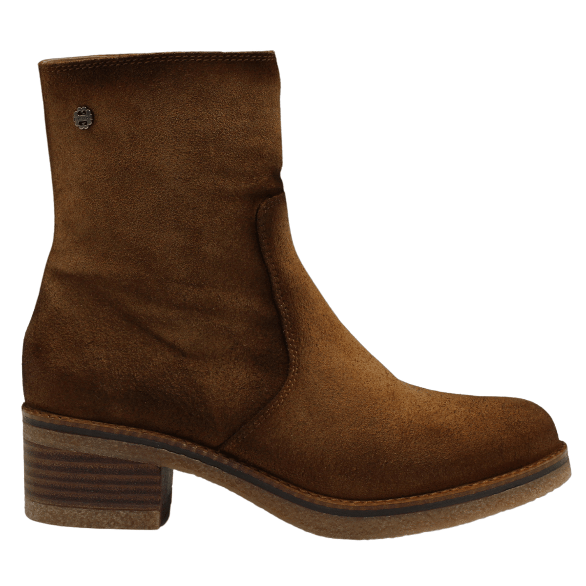 Porronet 4637 Suede Bootie, cuoio suede