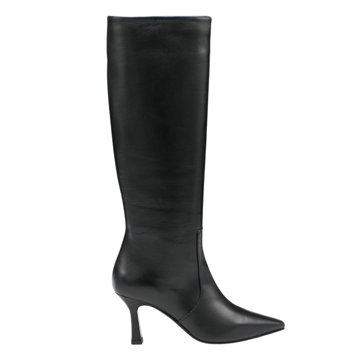 Anima SC406 Heeled Boot, black leather