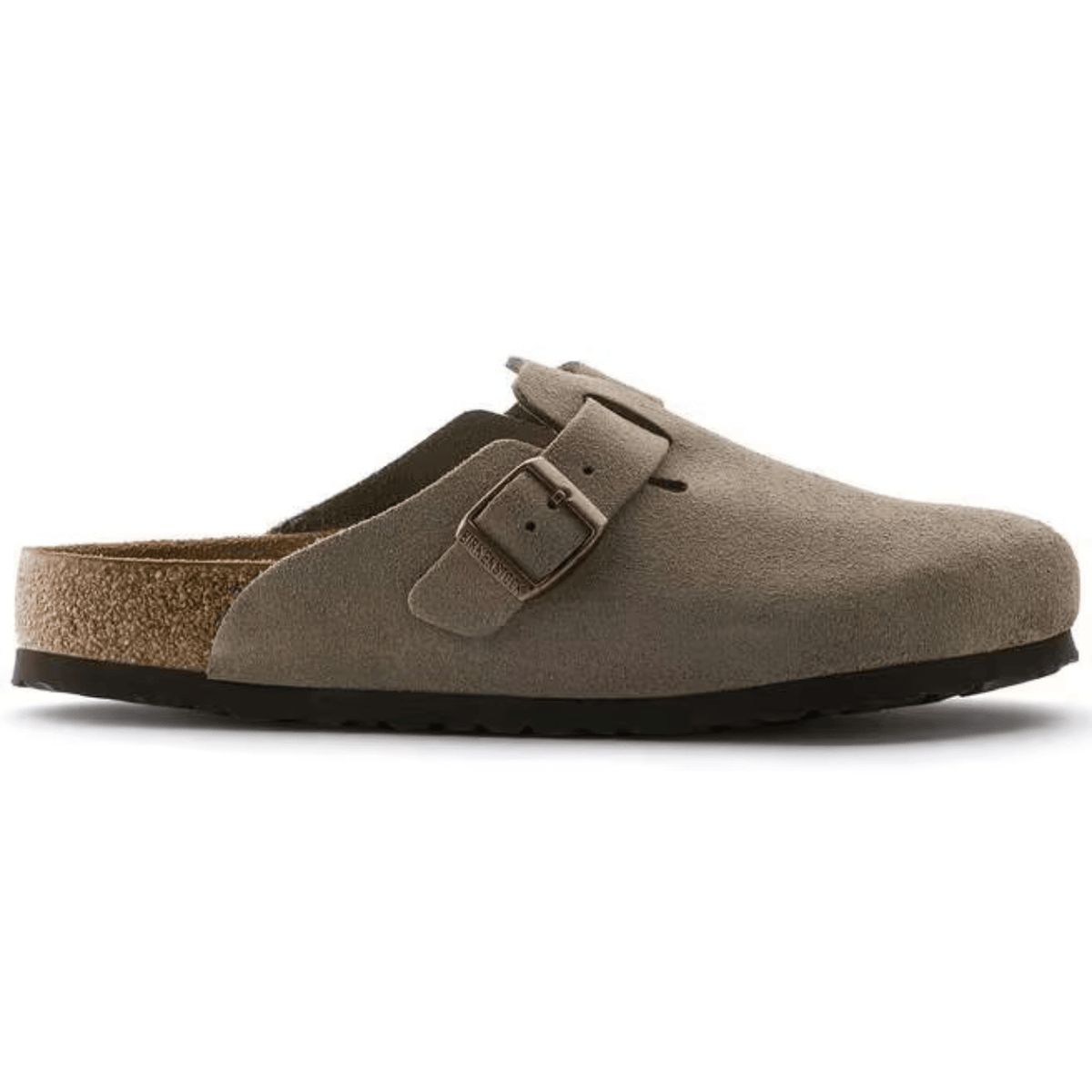 Birkenstock Boston Soft Footbed, taupe suede