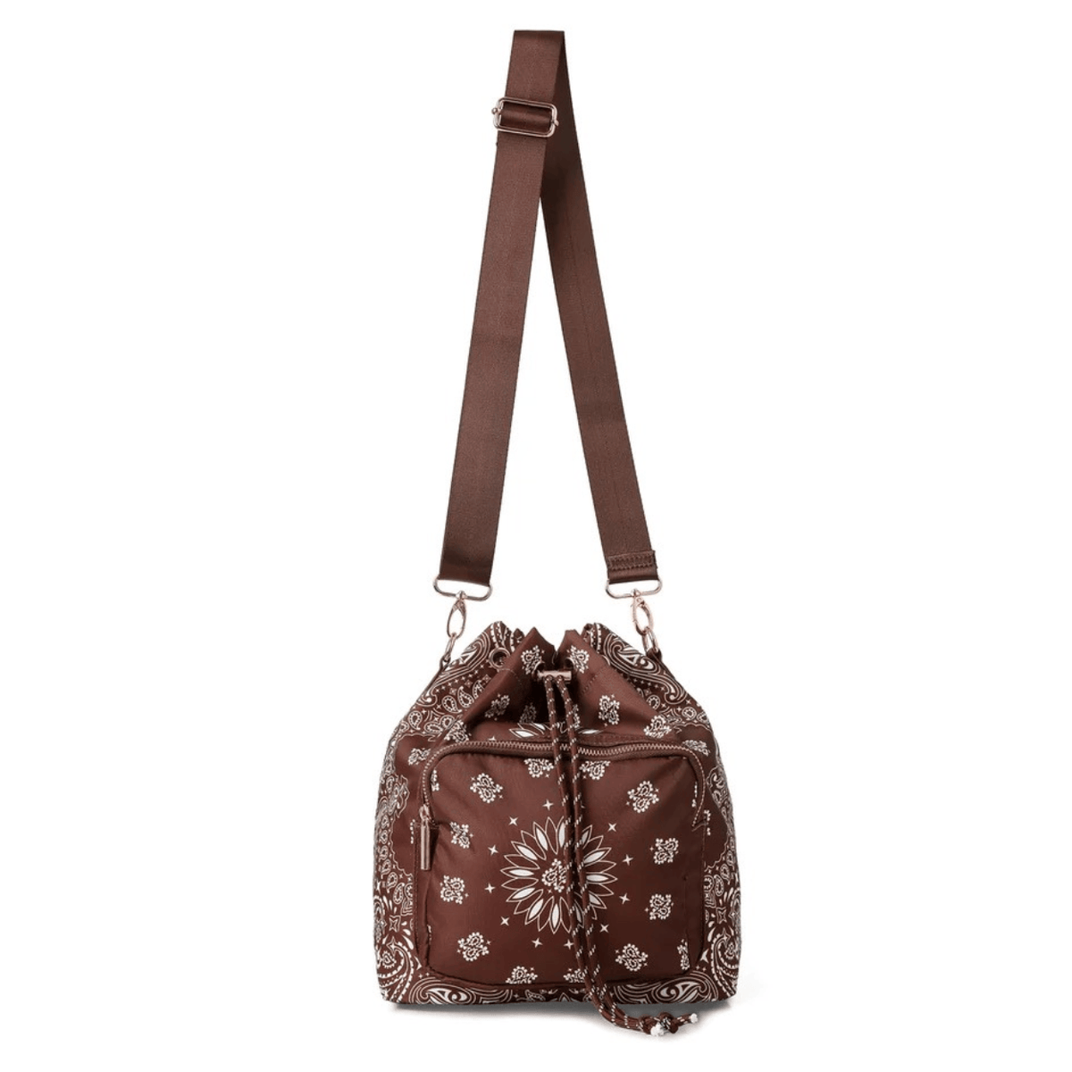 Haute Shore Harley Bandana Bucket Bag, walnut