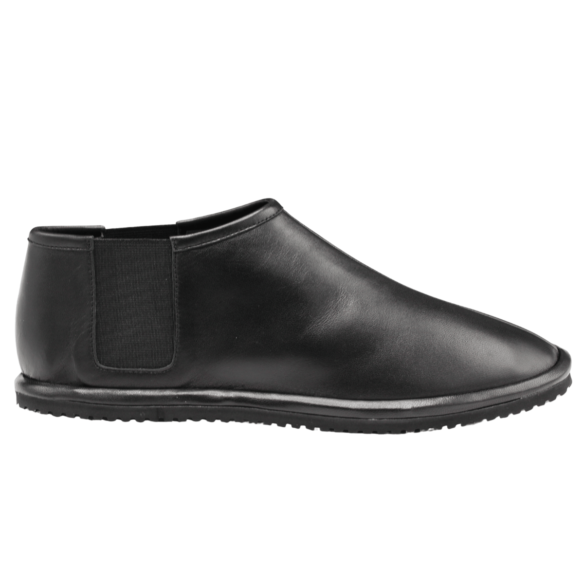 Corso Roma Elsa 117 Leather Bootie, black nappa