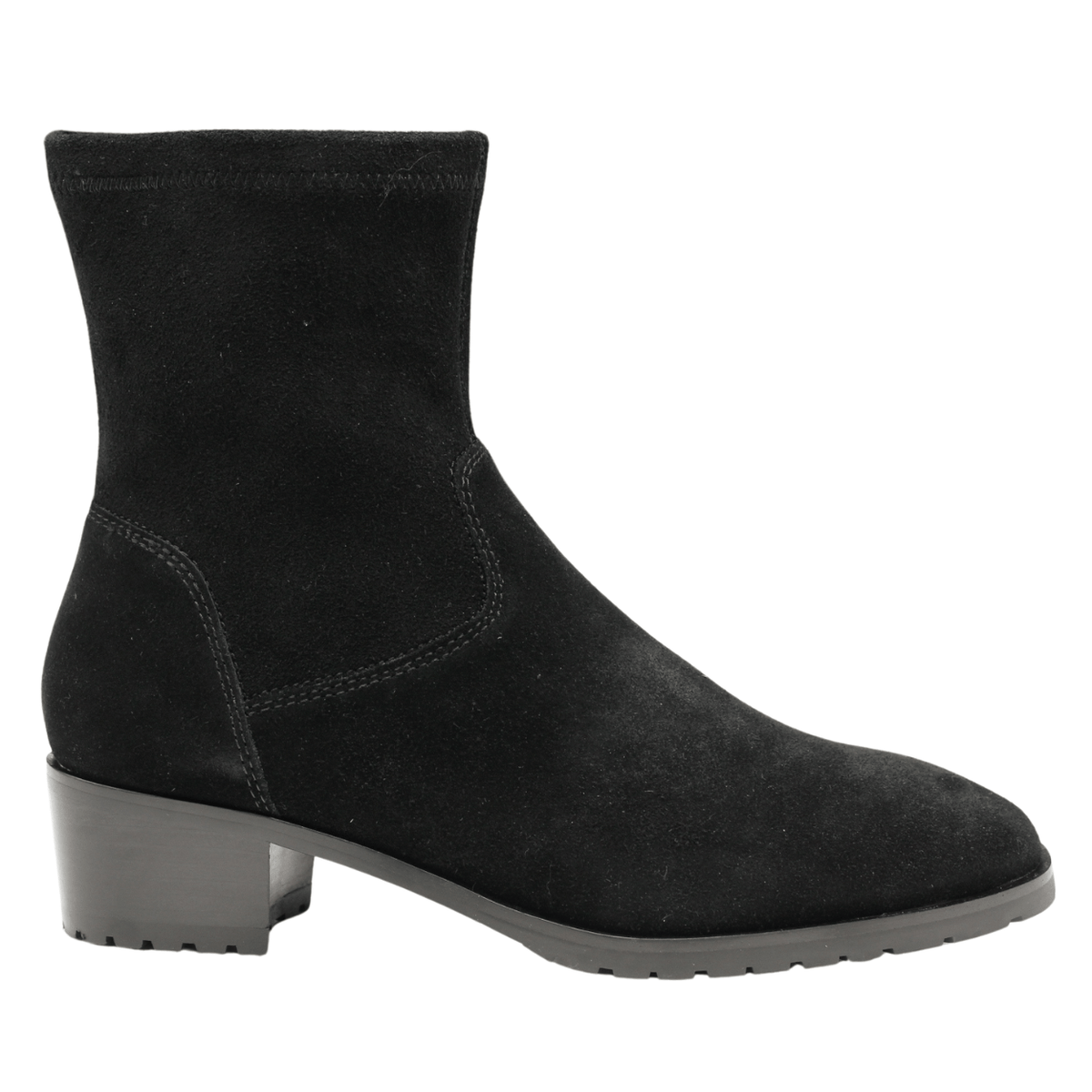 Priori Paris Suede Bootie, black suede