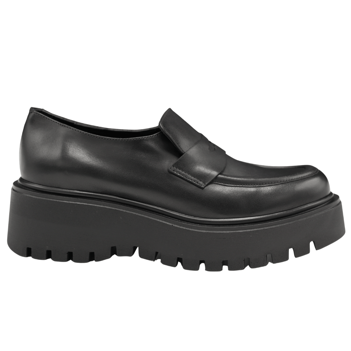 Corso Roma 4405-1 Platform Loafer, black – view 2