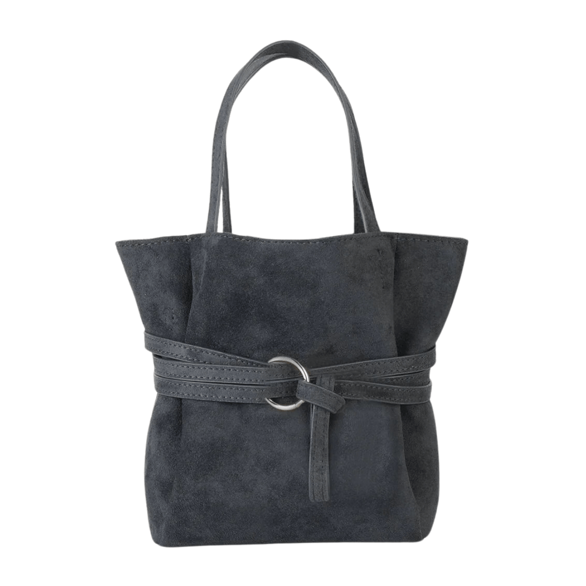 Remi & Reid Blythe Suede Tote, slate – view 2