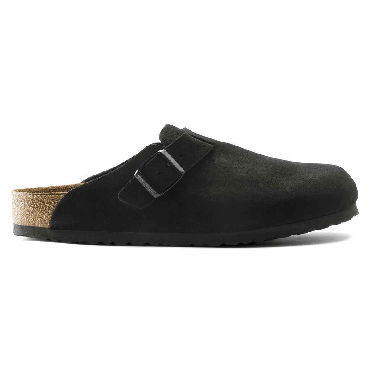 Birkenstock Boston Soft Footbed, black suede – view 7