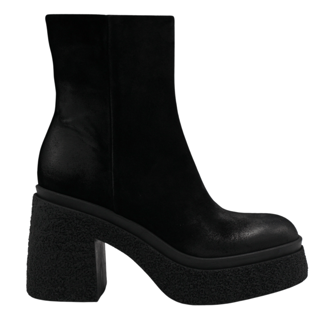black suede