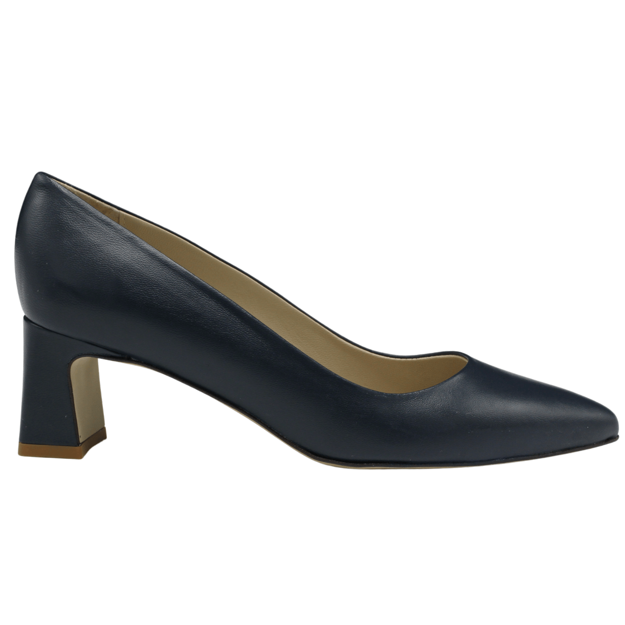 Navy Leather