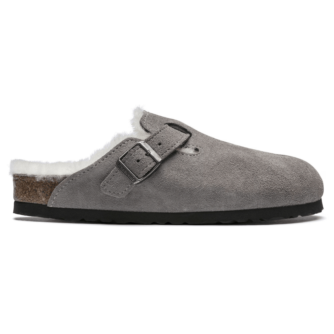 Birkenstock Boston Shearling, Stone Coin