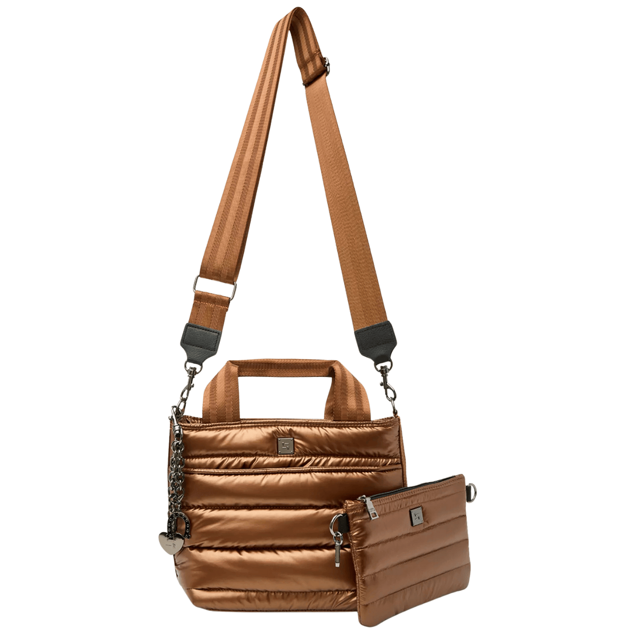 Escapade Quilted Crossbody Tote