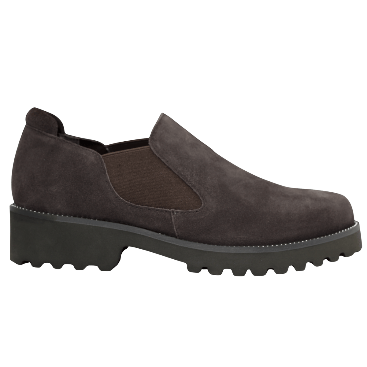 Priori Zivana Suede Loafer, tmoro