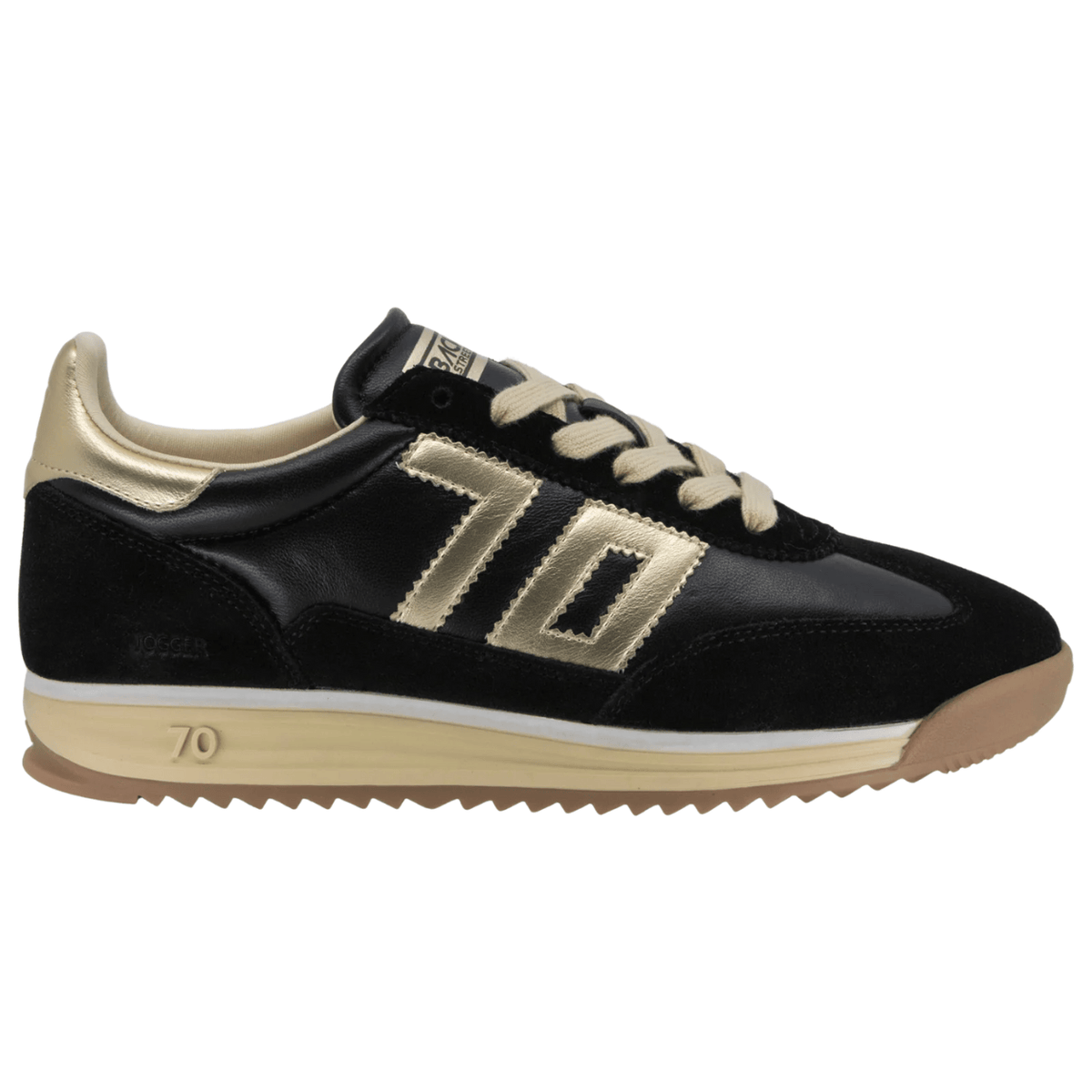 Back 70 Jogger N Sneaker, black gold – view 6