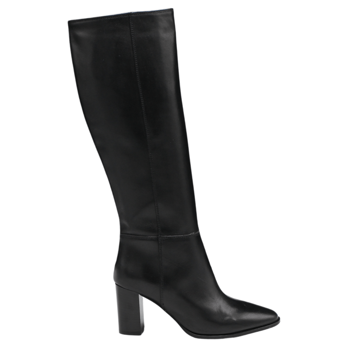 Lamica Sondra Heeled Boot, black leather – view 2