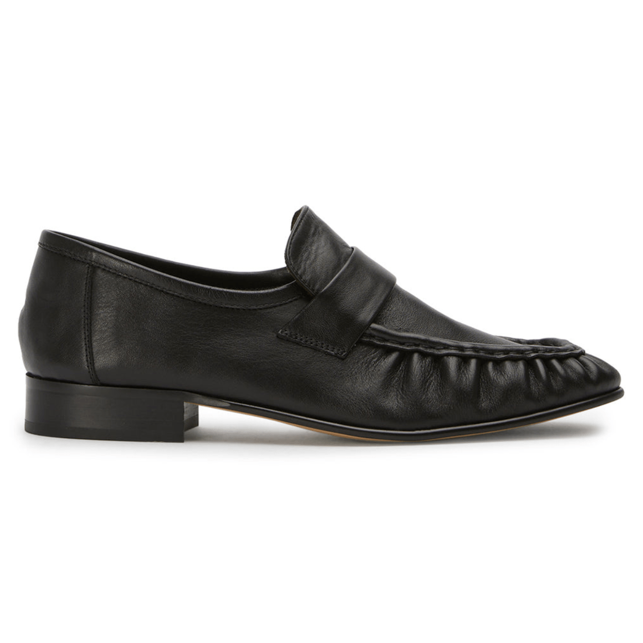 black leather