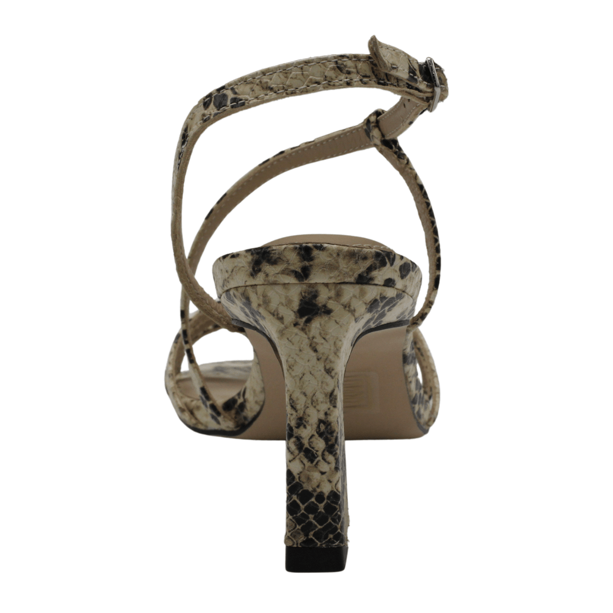 Axel Justine Heeled Sandal, Snake – view 5