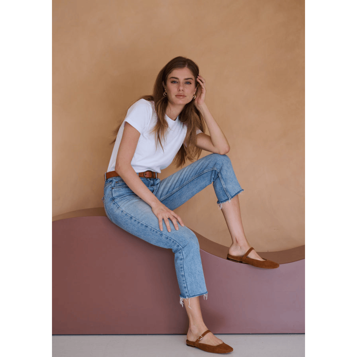 camel suede