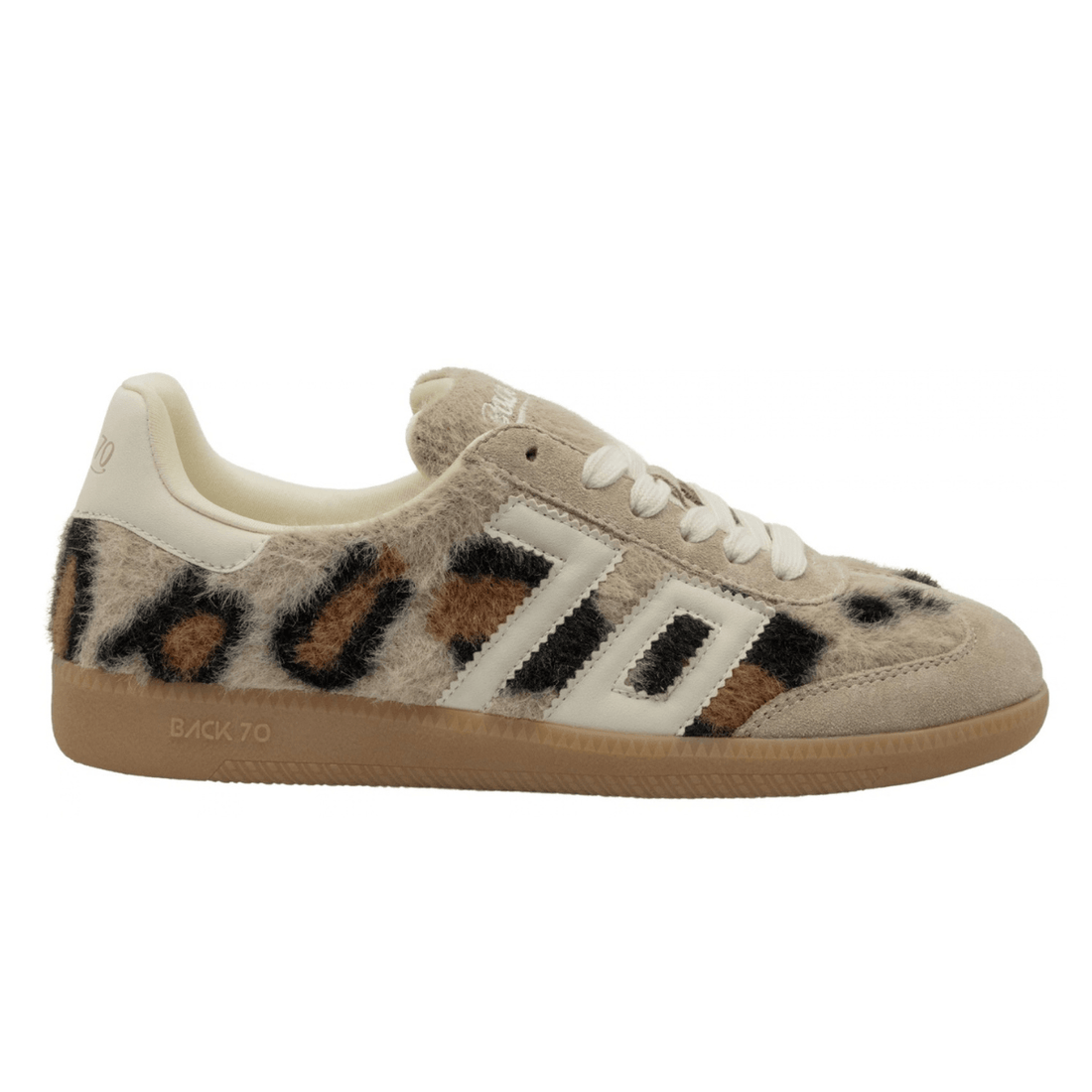 Back 70 Mohair Sneaker, Camel Butter