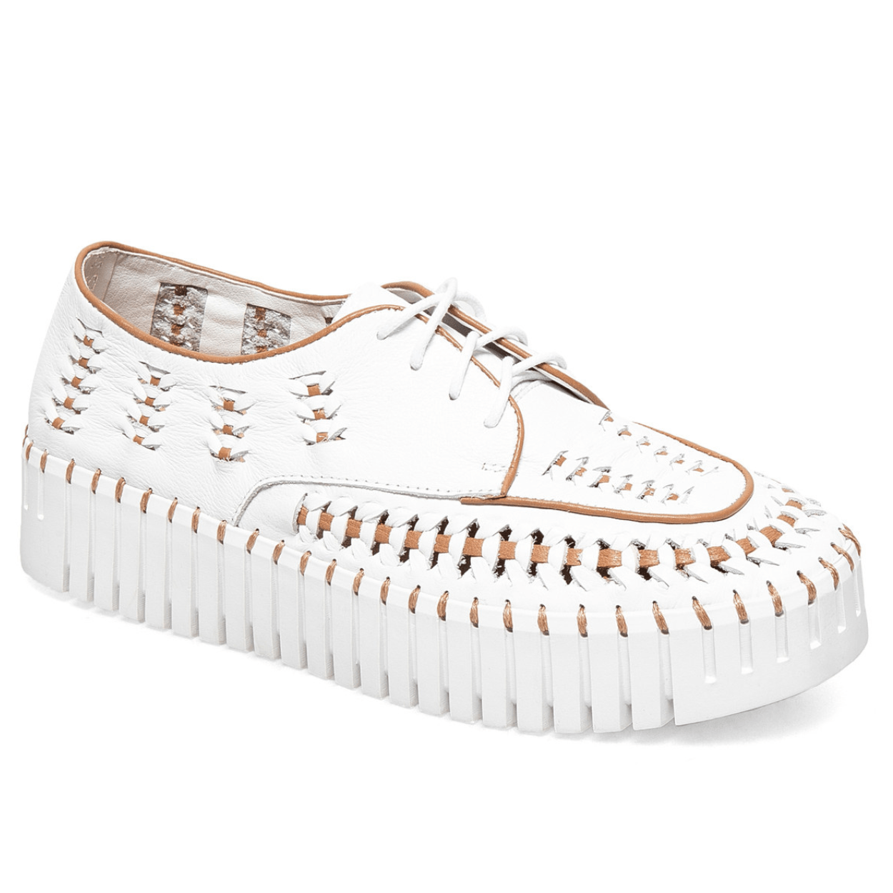 White/Tan