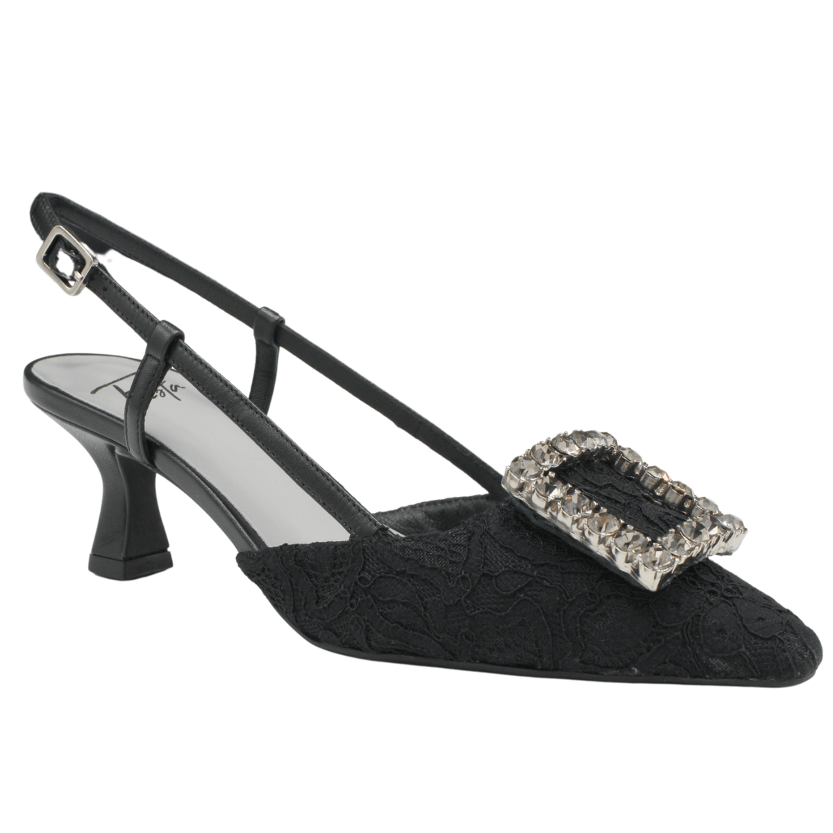 Roberto Festa Stefi Slingback Pump, Black – view 2