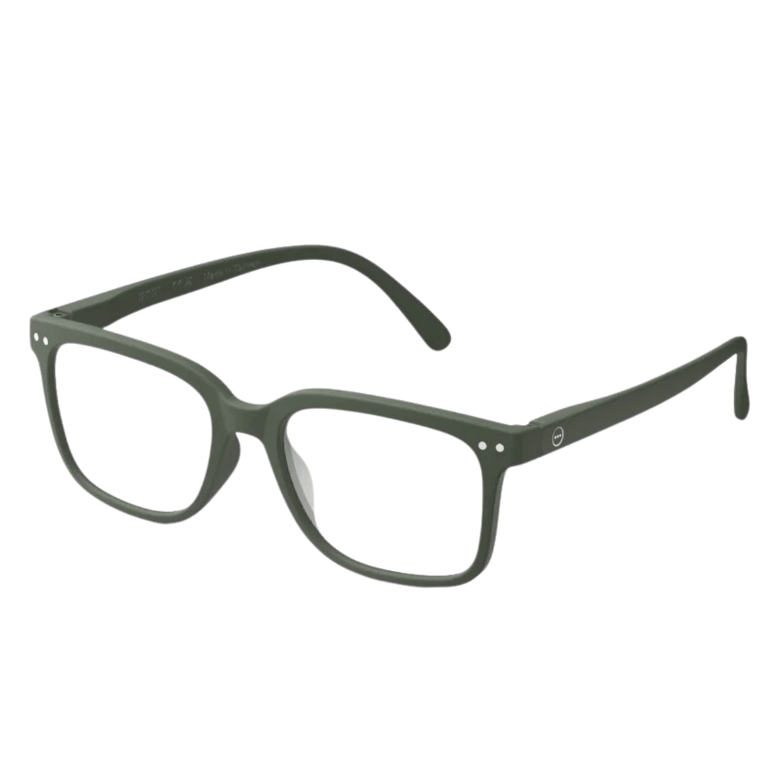Izipizi Style L Reading Glasses, kaki green – alternate view