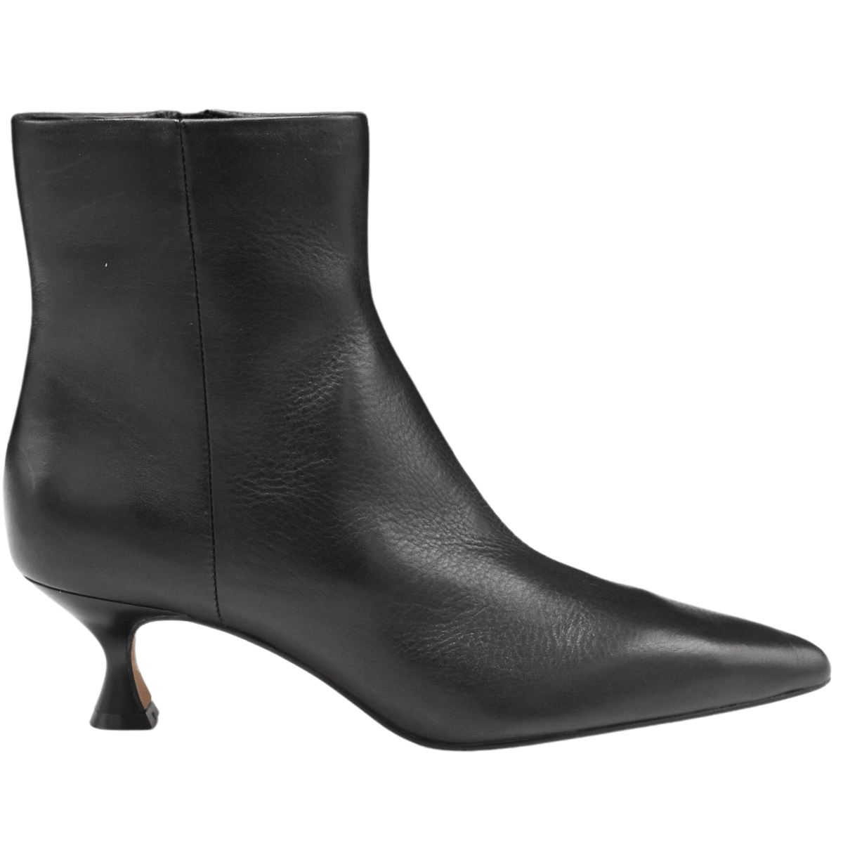 Inuovo Patrice Heeled Bootie, black calf – view 2