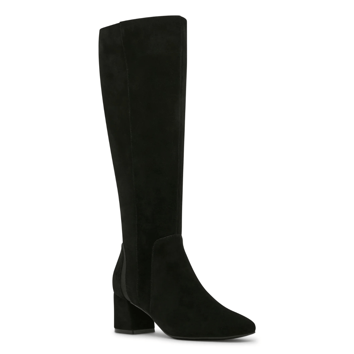 Blondo Amina Heeled Boot, black suede – view 2