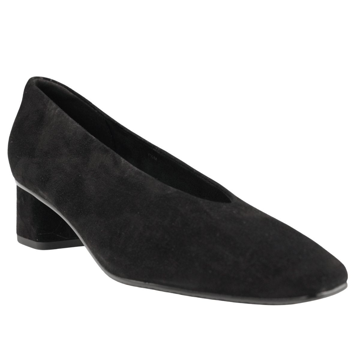 Priori Taylor Suede Pump, black suede – view 2