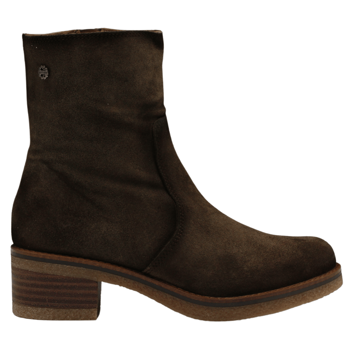 Porronet 4637 Suede Bootie, moka suede – view 2