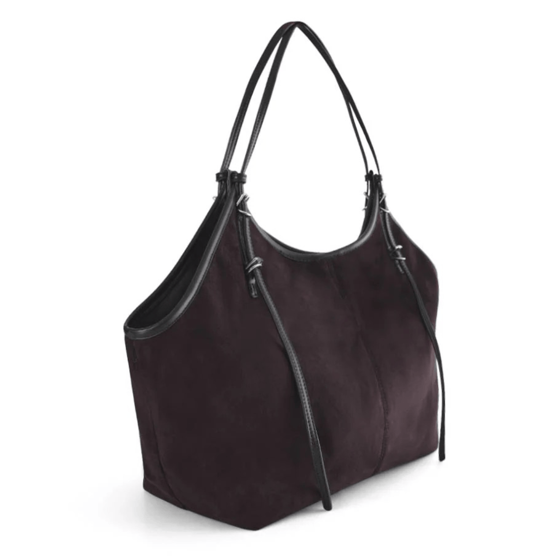 Billini Cassandra Shoulder Bag, chocolate suede – alternate view