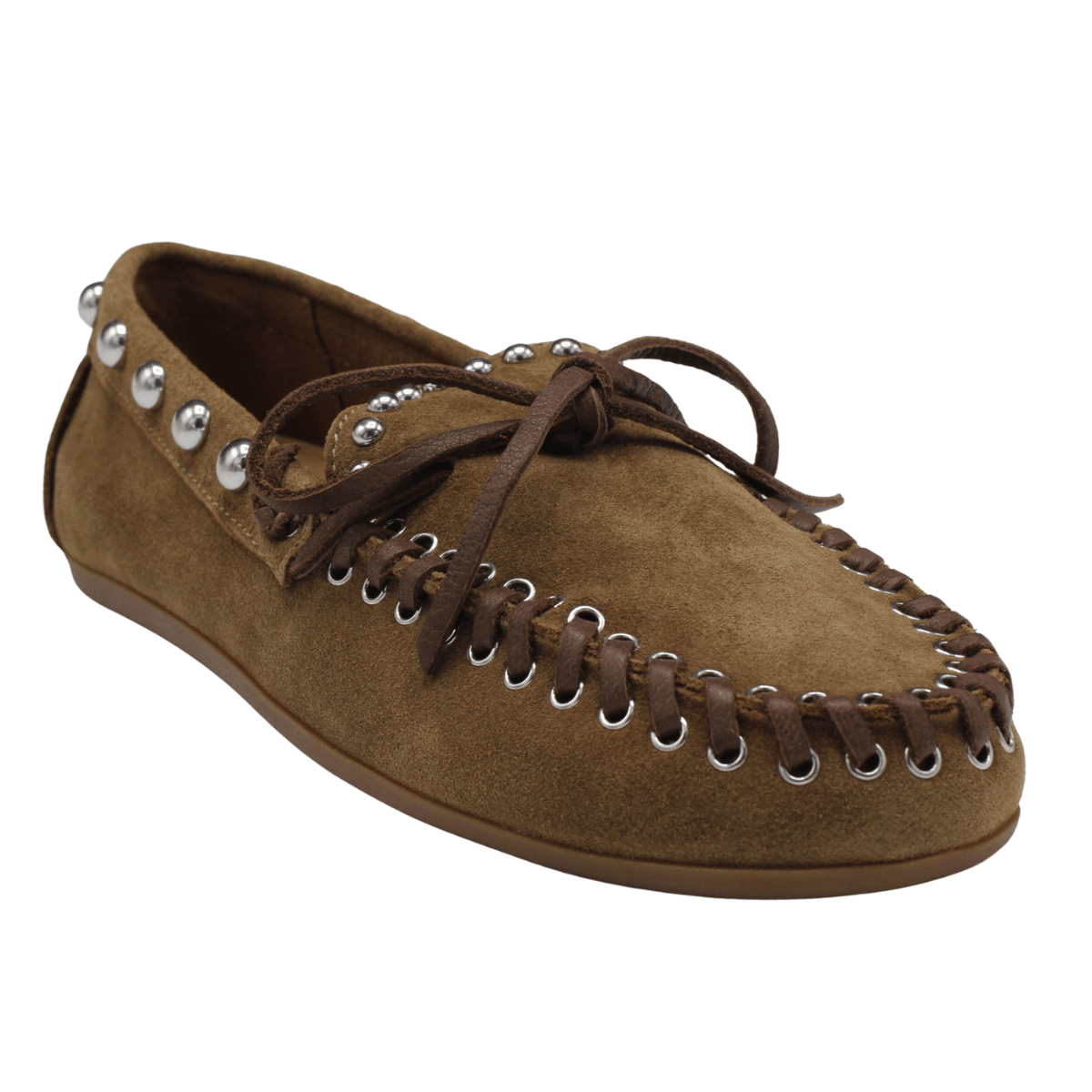 Inuovo Moccasina Suede Moccasin, sigaro – view 2