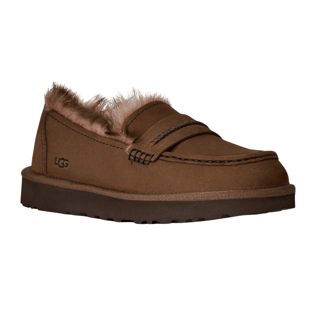 UGG Women's Ellis Nubuck Loafer, dark chestnut – alternate view