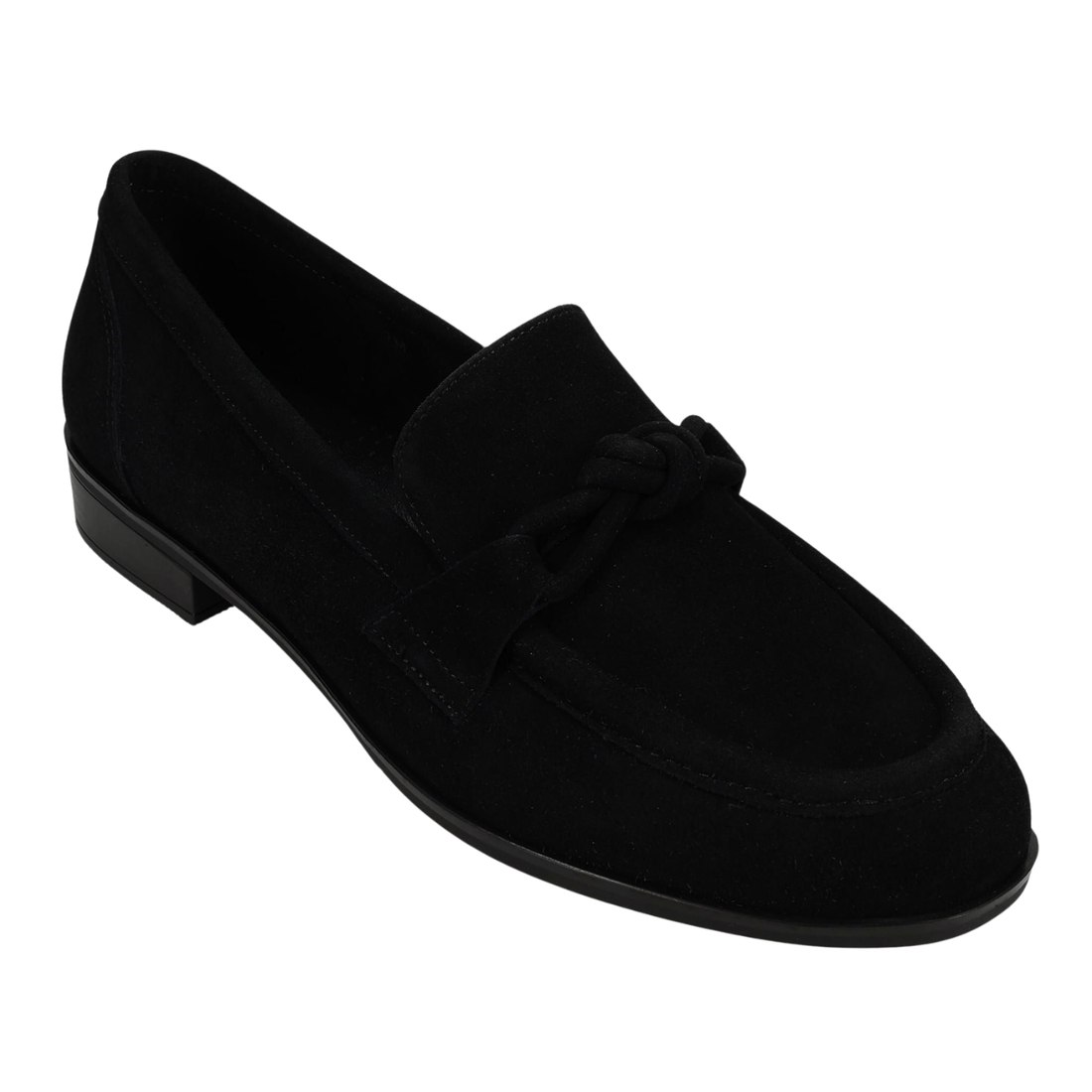 Priori Testa Suede Loafer, Black Suede – alternate view