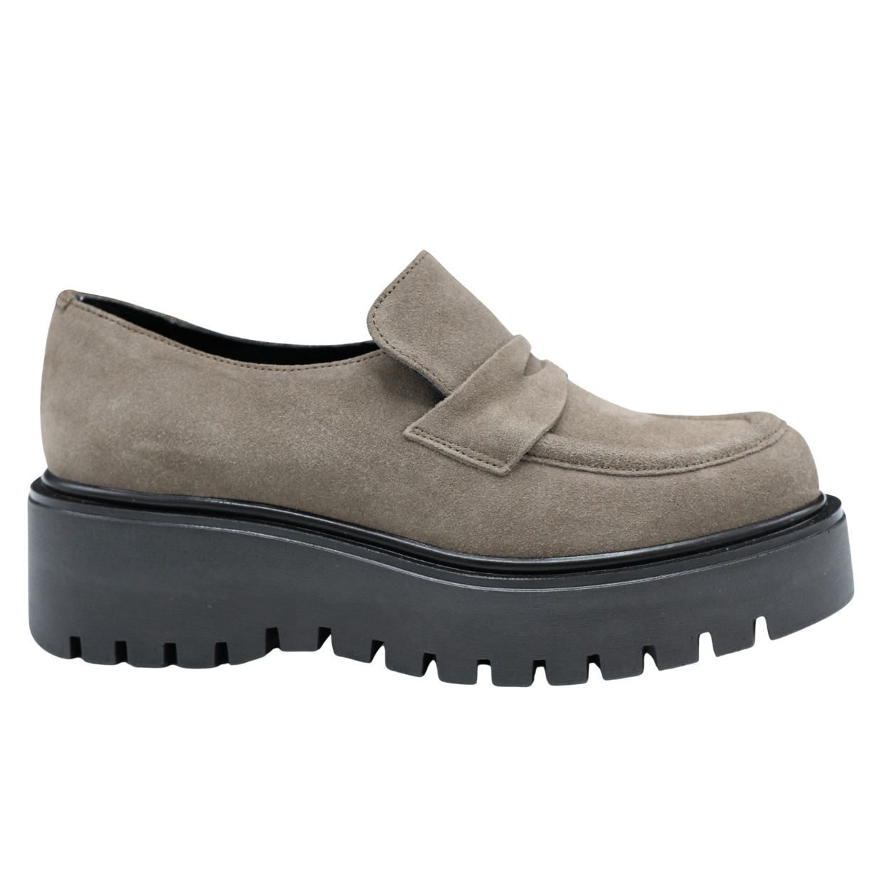 taupe suede